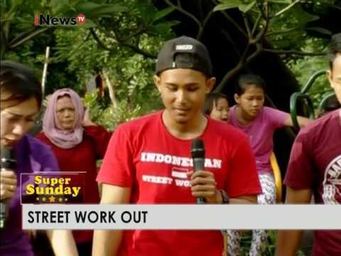 Street Work Out, Olahraga menggunakan fasilitas taman - iNews Pagi Super Sunday 18/12