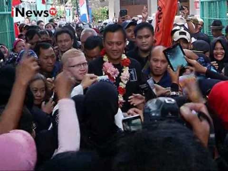 Saat sambangi warga di Cempaka Putih, AHY disambut meriah - iNews Malam 20/12