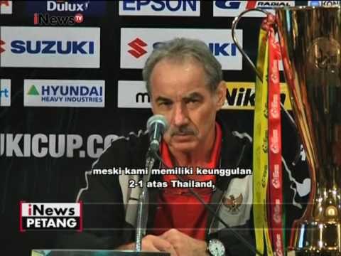 Alfred Riedl : Laga Sabtu mendatang akan berat untuk Timnas Indonesia - iNews Petang 16/12