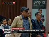 Anggota DPR bersama wartawan nonton bareng final AFF - Special Report 15/12