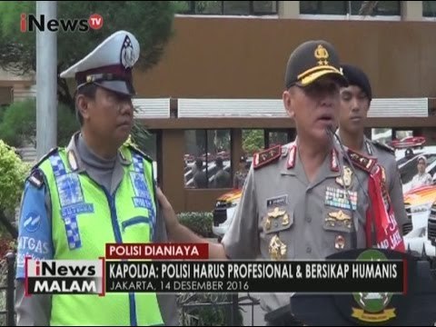 Kapolda Metro berikan penghargaan kepada Polantas yang dianiaya pegawai MA - iNews Malam 19/12