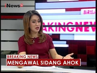 Said. S : Nota keberatan yang disampaikan Ahok tidak nyambung dengan pokok masalah - iNews 20/12