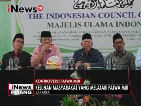 Keluhan masyarakat yang melatari Fatwa MUI - iNews Petang 20/12
