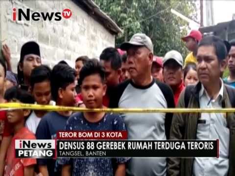 Densus 88 gerebek rumah terduga teroris - iNews Petang 21/12
