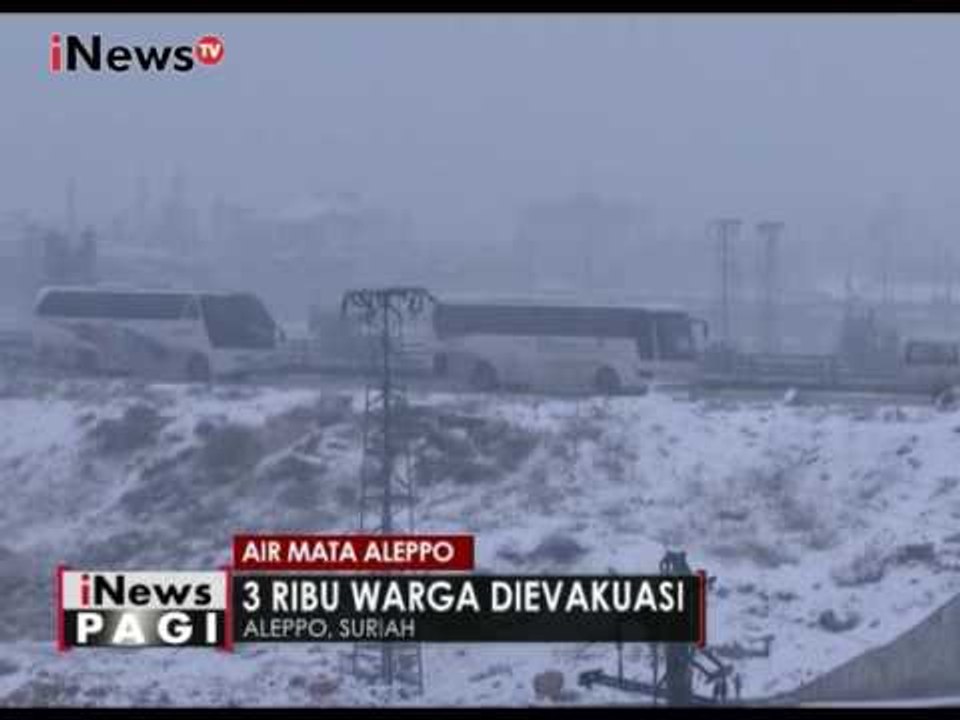 Air mata Aleppo, proses evakuasi warga Aleppo masih terus berlanjut - iNews Pagi 22/12