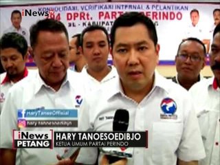 HT lantik 406 DPRT Partai Perindo se-kabupaten Pati - iNews Petang 22/12