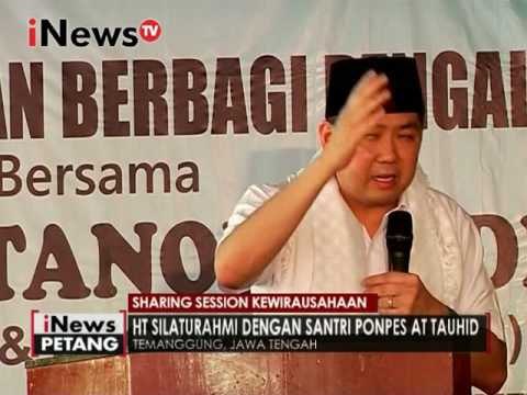Sharing Session Kewirausahaan, HT silahturahmi dengan santri ponpes At Tauhid - iNews Petang 23/12