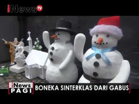 Boneka Sinterklas dari gabus - iNews Pagi 26/12