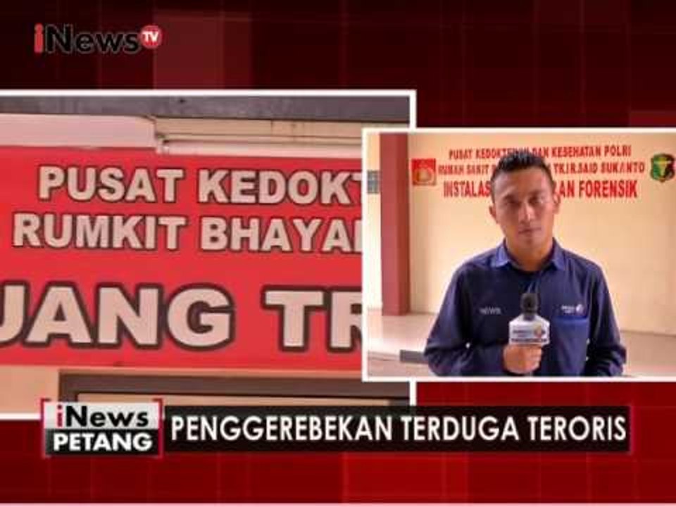 2 Jenazah terduga teroris yang ditembak mati, masih diperiksa di RS Polri - iNews Petang 26/12