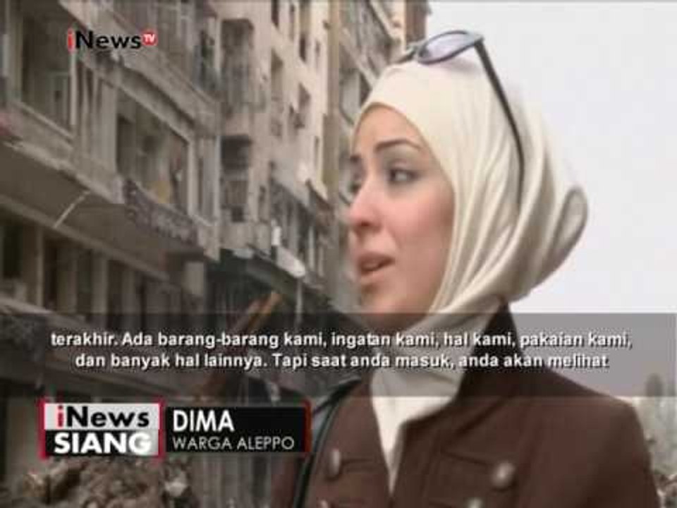 Dampak perang di Aleppo, bangunan tua juga ikut hancur - iNews Siang 23/12