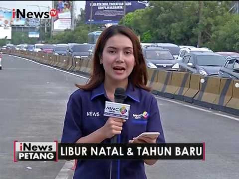 Live Report : Lalin Tol Pasteur & Cikarang terkait libur Natal & Tahun Baru - iNews Petang 26/12