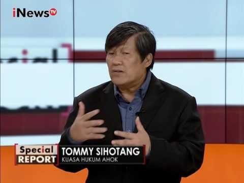 Kuasa Hukum Ahok : Niat hanya diketahui oleh bukti & saksi fakta - Spesial Report 26/12