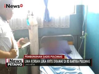 Download Video: Korban luka kritis pembunuhan sadis Pulomas dibawa ke RS Kartika - iNews Petang 27/12