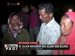 Tải video: Akibat rem blong, Bus pariwisata masuk jurang sedalam 10 meter di Magelang - iNews Pagi 27/12