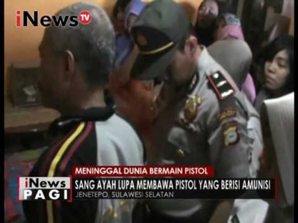 Bocah meninggal dunia saat bermain pistol milik ayahnya - iNews Pagi 28/12