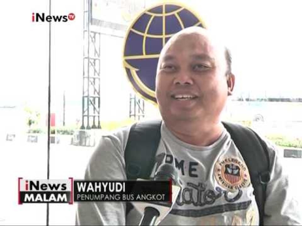 Fasilitas Terminal Pulogebang belum lengkap jelang peresmian - iNews Malam 27/12