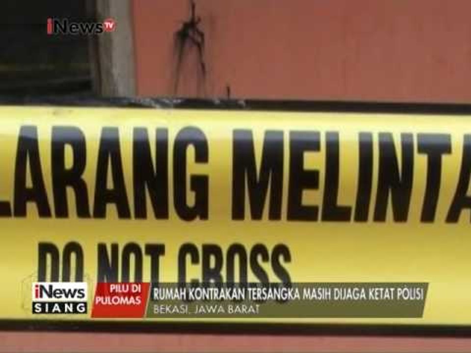 Rumah kontrakan pelaku perampokan Pulomas masih dijaga ketat Polisi - iNews Siang 29/12