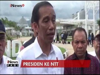 Presiden Jokowi berkunjung ke NTT - iNews Pagi 29/12