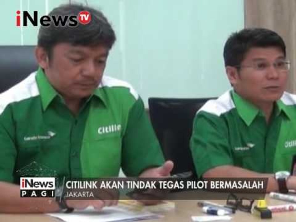 Pilot CItylink mabuk terekam kamera CCTV - iNews Pagi 30/12