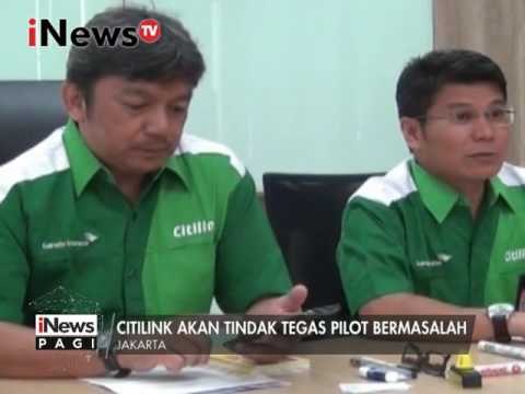 Pilot CItylink mabuk terekam kamera CCTV - iNews Pagi 30/12