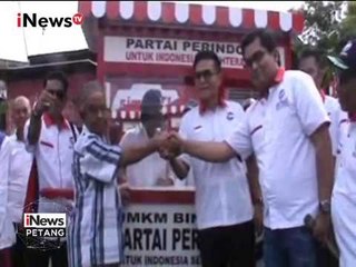 Download Video: Konsistensi memajukan UMKM, Partai Perindo berikan bantuan 70 gerobak di Palu - iNews Petang 29/12