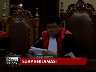 M. Sanusi divonis 7 tahun penjara karena terbukti menerima suap - iNews Petang 29/12