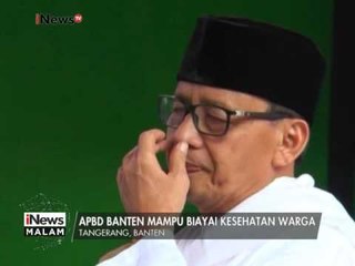 Télécharger la video: Cagub Banten Wahidin Halim berjanji berobat gratis jika dirinya terpilih - iNews Malam 29/12