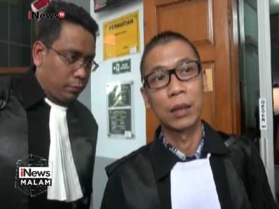 Mantan Direktur BUMN PT Geo Dipa menjalankan sidang perdana di PN Jaksel - iNews Malam 29/12