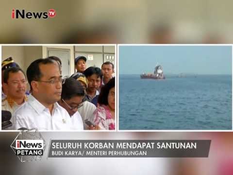 Menhub pastikan seluruh korban kapal terbakar akan mendapatkan santunan - iNews Petang 02/01