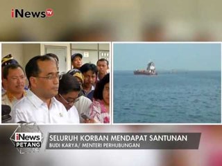 Menhub pastikan seluruh korban kapal terbakar akan mendapatkan santunan - iNews Petang 02/01