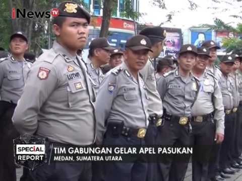 Pasukan Gabungan TNI POLRI di Medan, gelar apel keamanan jelang tahun baru - Spesial Report 30/12