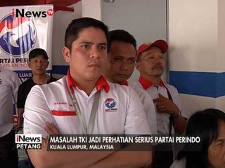 Masalah TKI yang tak kunjung baik jadi perhatian Partai Perindo - iNews Petang 30/12