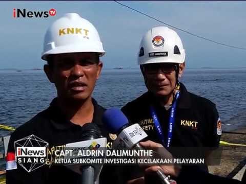 KNKT tinjau langsung lokasi kapal terbakar - iNews Siang 02/01