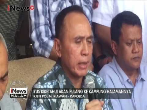 Penjelasan Kapolda Metro Jaya terkait penangkapan Iyus Pane - iNews Malam 01/01