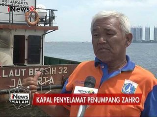 Capt Kadin Kebersihan Maruli, saksi mata & penolong korban kapal terbakar - iNews Malam 02/01