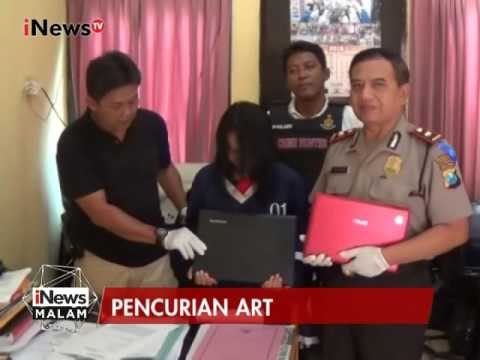 ART baru bekerja 2 minggu nekat curi barang majikan saat ditinggal pergi - iNews Malam 02/01