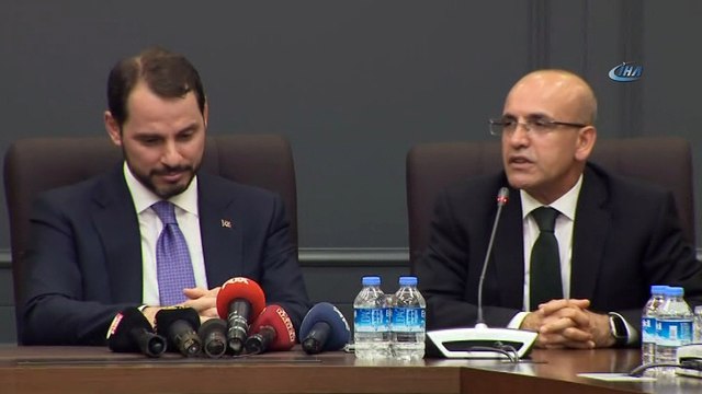 Hazine ve Maliye Bakanı Berat Albayrak görevini Mehmet Şimşek'ten teslim aldı