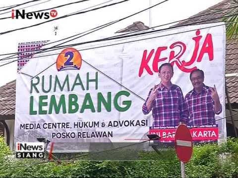 Ahok jalani sidang, rumah pemenangan Lembang terlihat sepi - iNews Siang 03/01