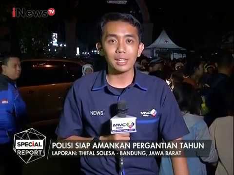 Live Report : Kondisi Alun - Alun kota Bandung terkait perayaan tahun baru - Spesial Report 31/12