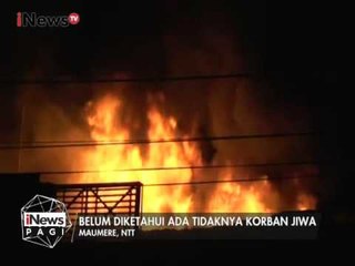 Sebuah toko suku cadang mobil di Maumere dilalap si jago merah - iNews Pagi 04/01