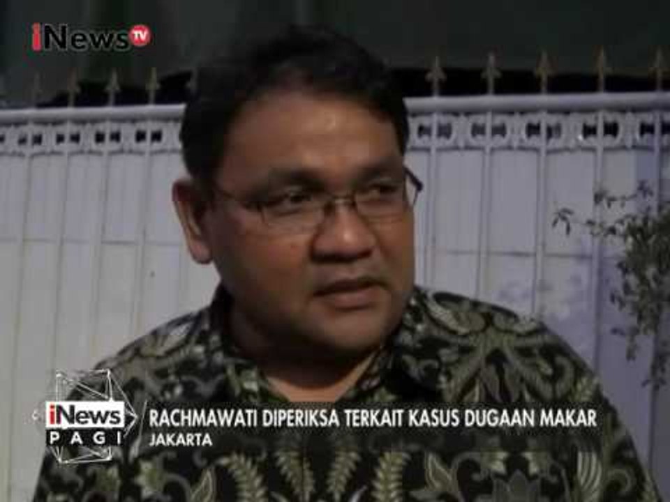 Penyidik Ditreskrimum Polda Metro Jaya periksa Rachmawati terkait makar - iNews Pagi 04/01