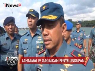 TNI AL gagalkan penyelundupan bahan bakar Solar di Tanjung Pinang - iNews Pagi 04/01