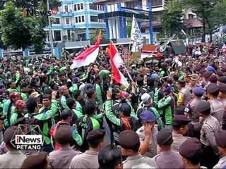 Ratusan pengemudi Grab Bike demo meminta kenaikan tarif - iNews Petang 05/01