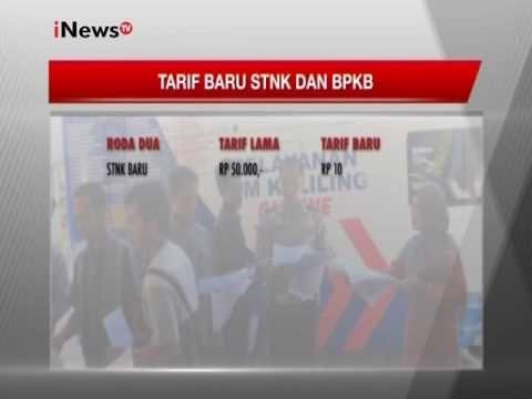 Berikut daftar tarif baru STNK & BPKB yang akan diberlakukan 6 Januari 2017 - iNews Petang 04/01