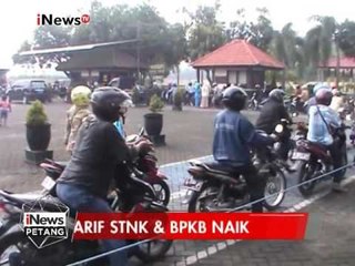 Tarif STNK & BPKB naik, Masyarakat ramai-ramai menyerbu kantor Samsat - iNews Petang 05/01