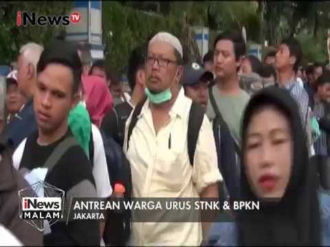 Tarif STNK & BPKB akan naik, sejumlah Samsat dibeberapa daerah dipenuhi warga - News Malam 05/01