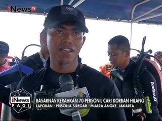 Pencarian korban diperdalam hingga 15 Meter - iNews Pagi 04/01