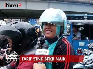 Apa kata warga terkait kenaikan STNK & BPKB ? - iNews Pagi 05/01