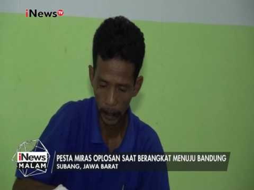 Beginilah akibat pesta minum Miras Oplosan, Bonek tewas - iNews Malam 08/01