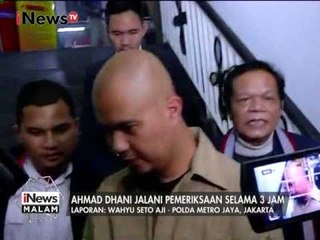 Live Report : Perkembangan terbaru pemeriksaan Ahmad Dhani terkait makar - iNews Malam 05/01